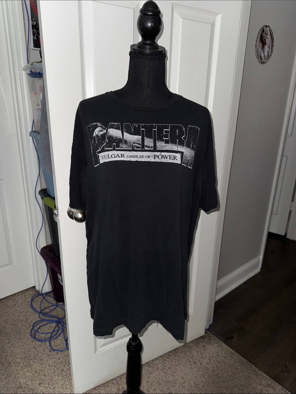 🖤VINTAGE RARE PANTERA VULGAR DISPLAY OF POWER BAY ISLAND BLACK T-SHIRT SIZE 2XL🖤
